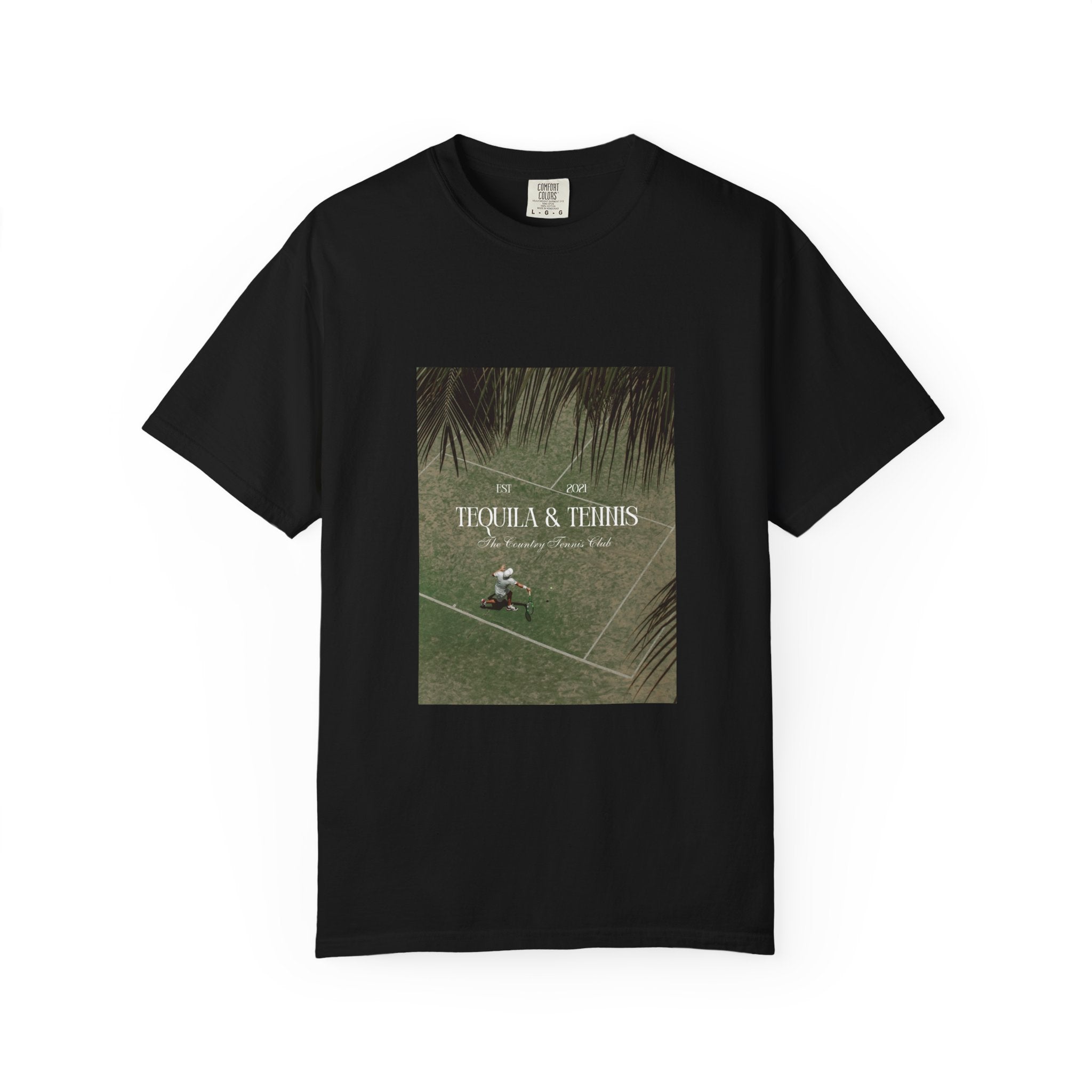 Tequila & Tennis Graphic T-Shirt
