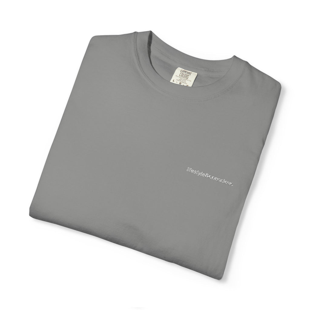 lifestyle&conscious embroderiery - t-shirt