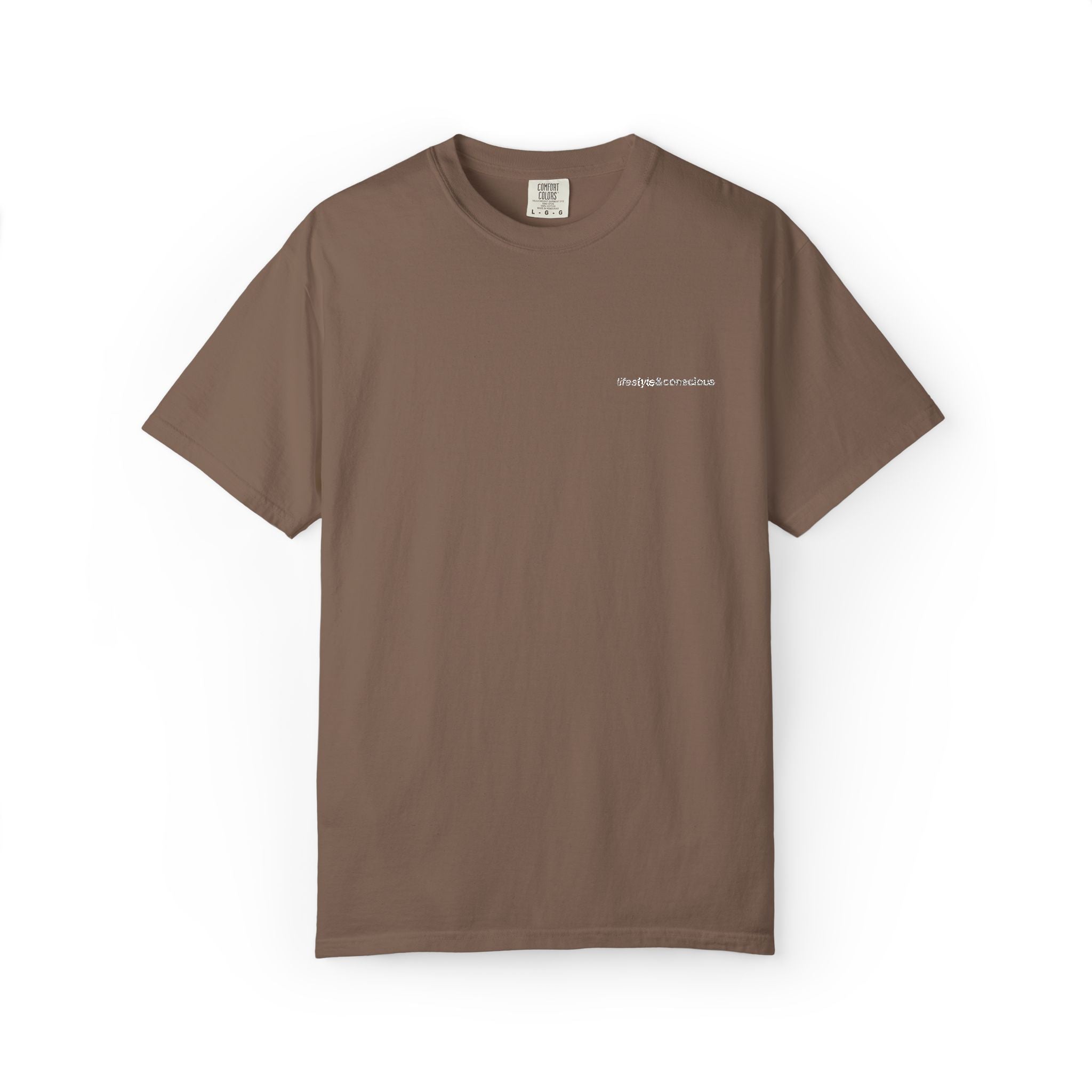 lifestyle&conscious embroderiery - t-shirt