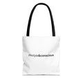 Tote Bag - "lifestyle&conscious" Minimalist Eco Tote
