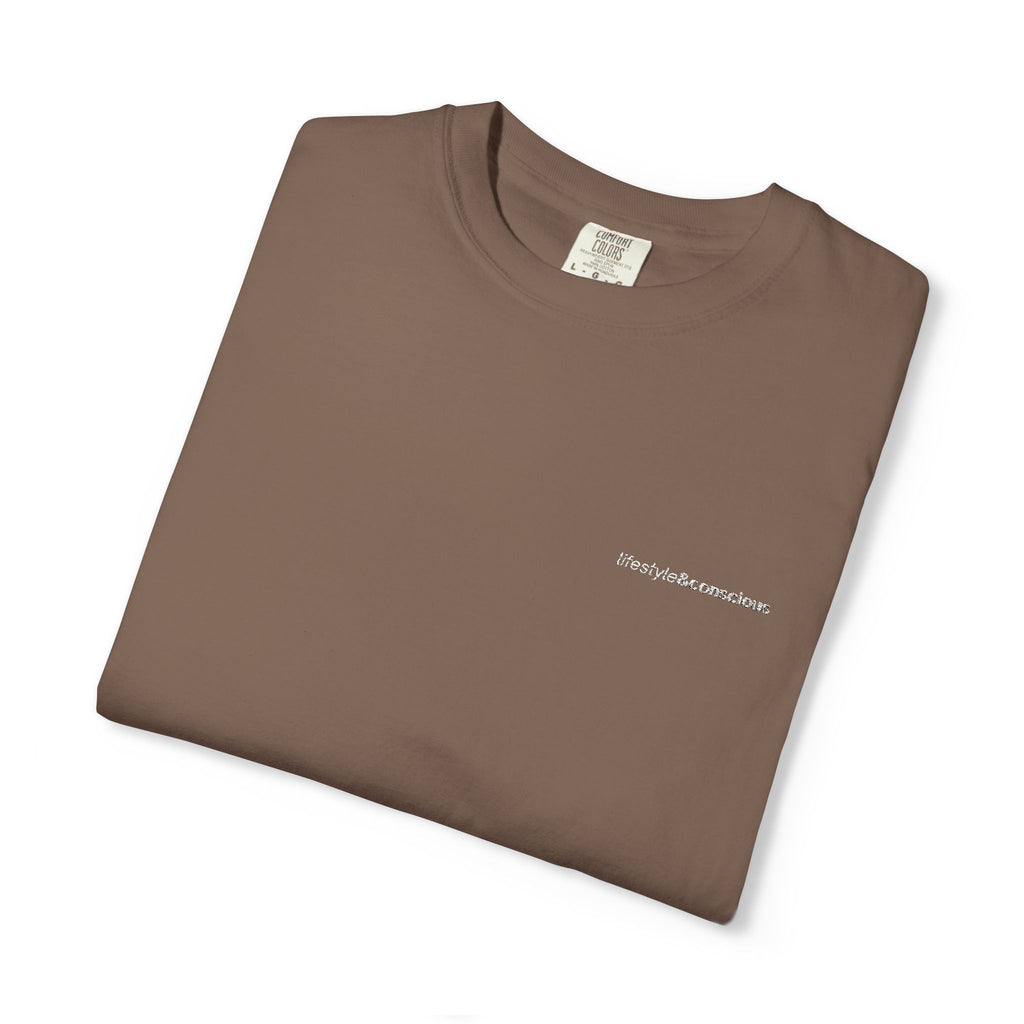 lifestyle&conscious embroderiery - t-shirt