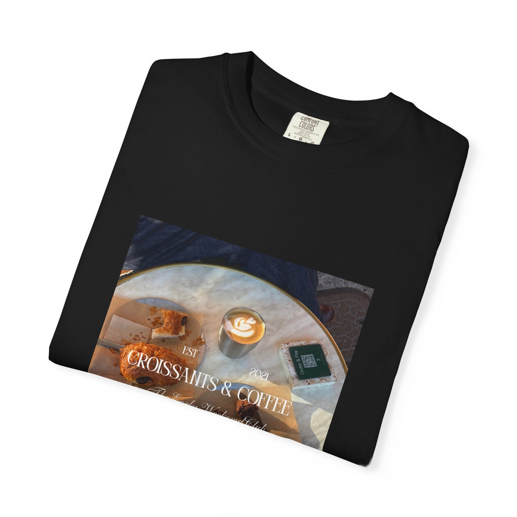 Croissants & Coffee Graphic T-Shirt