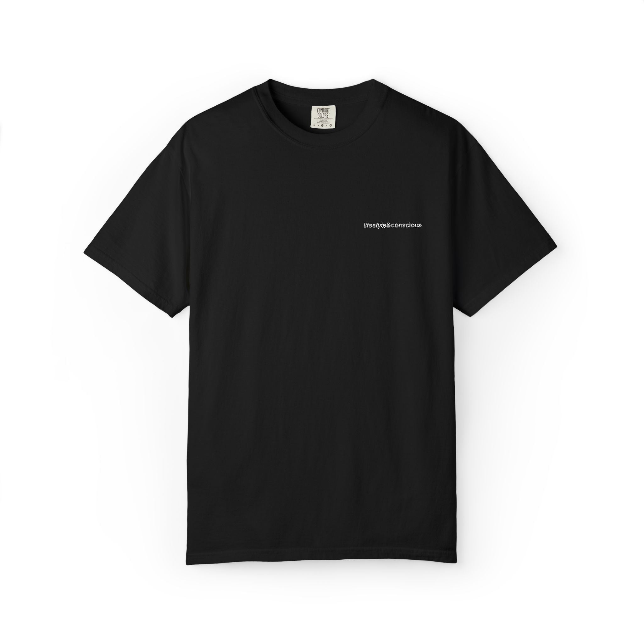 lifestyle&conscious embroderiery - t-shirt