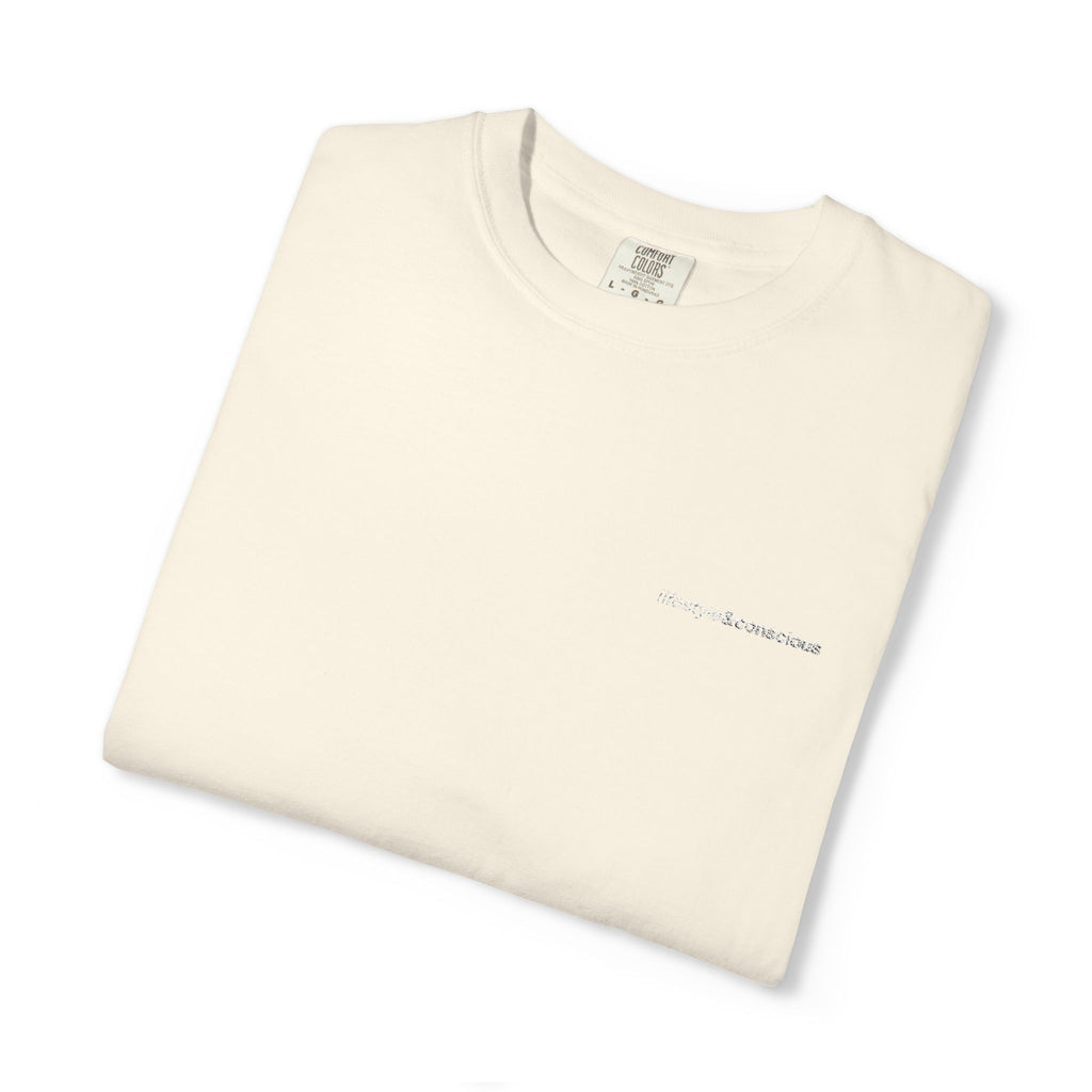 lifestyle&conscious embroderiery - t-shirt