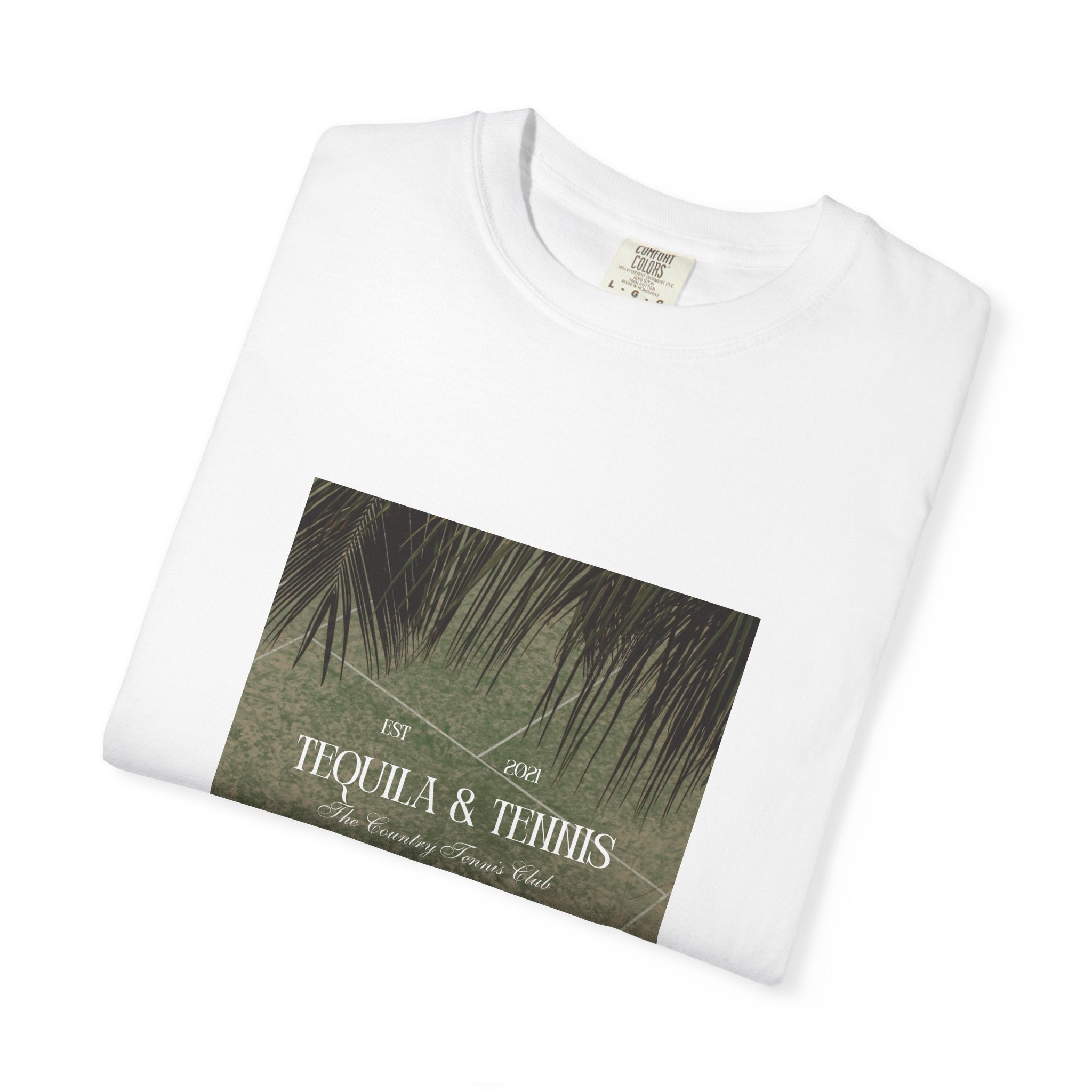 Tequila & Tennis Graphic T-Shirt