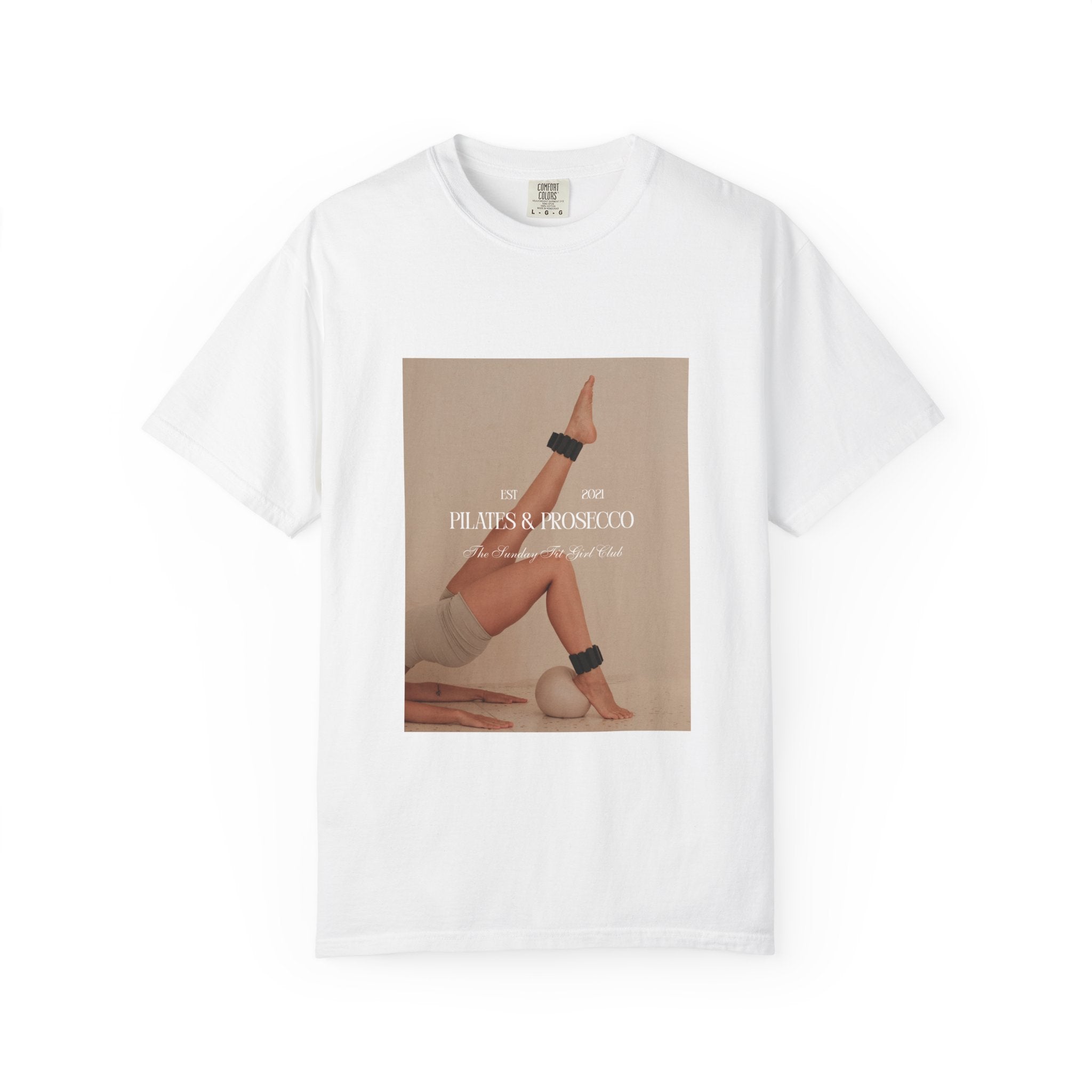 Pilates & Prosecco Graphic T-Shirt