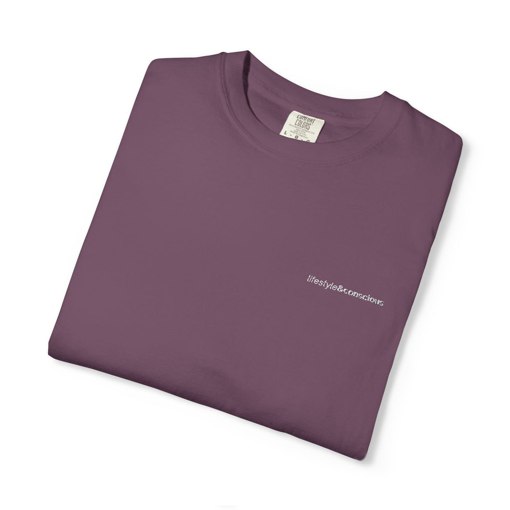 lifestyle&conscious embroderiery - t-shirt