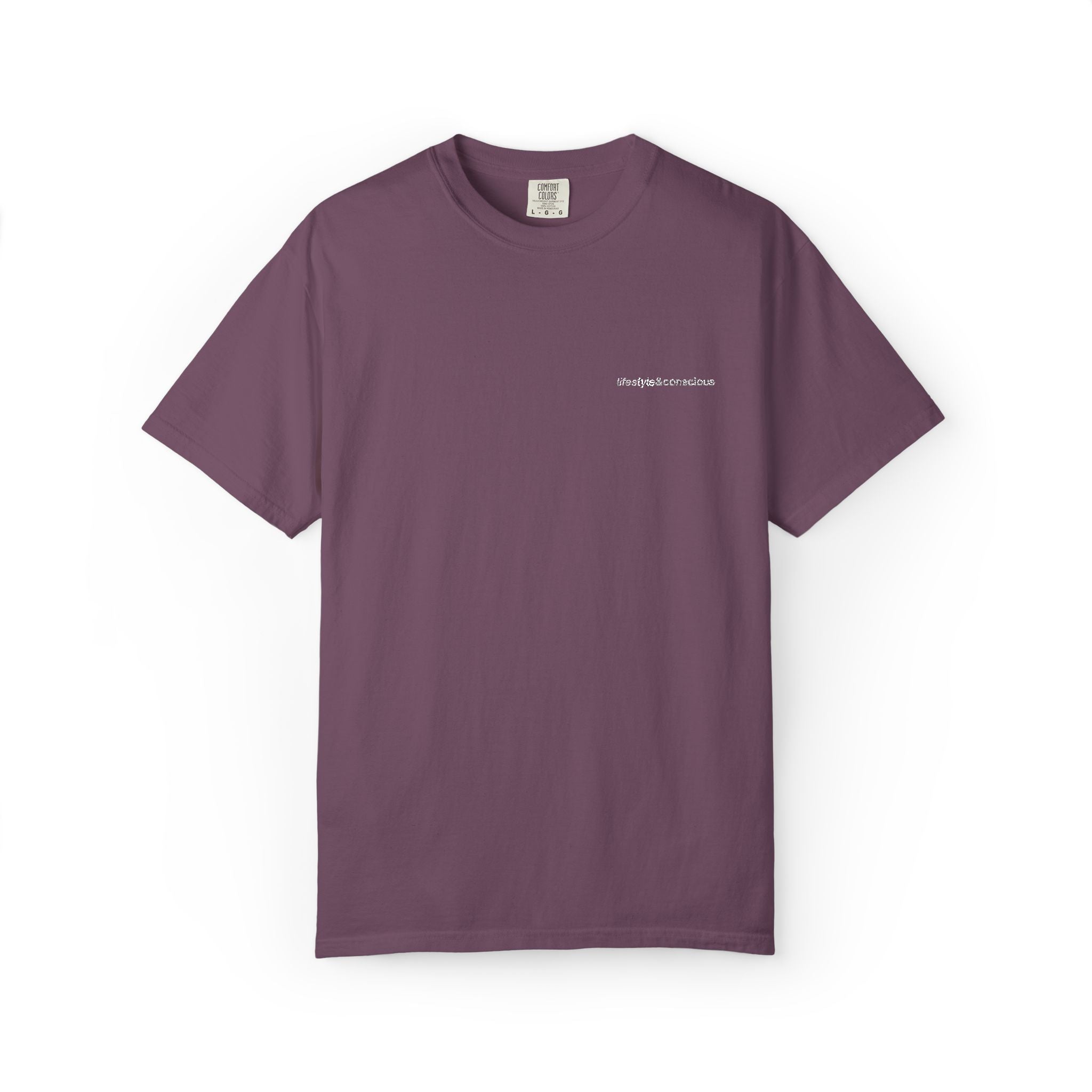 lifestyle&conscious embroderiery - t-shirt