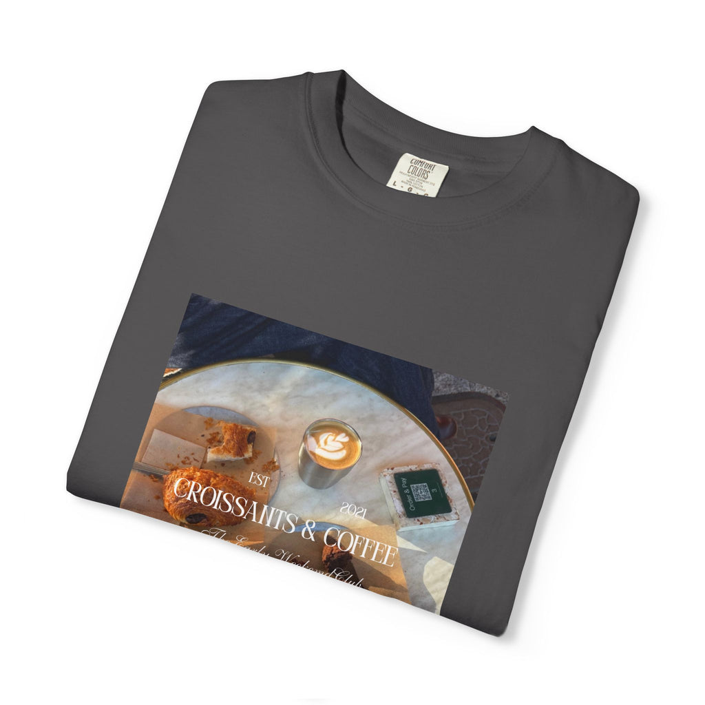 Croissants & Coffee Graphic T-Shirt