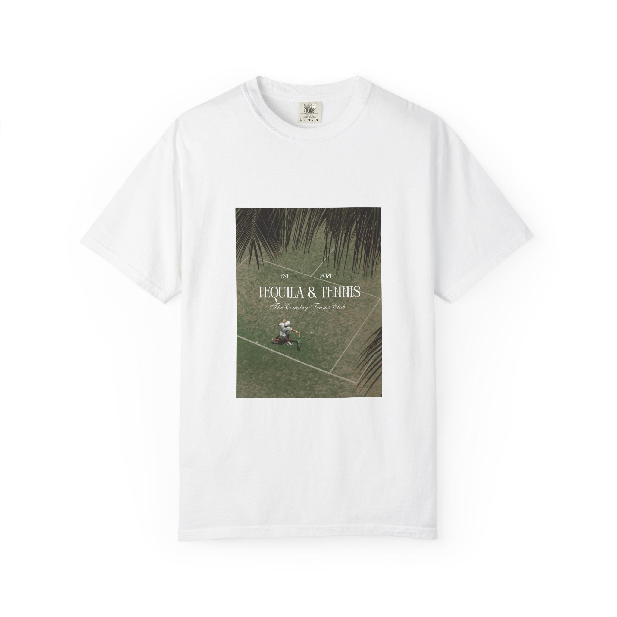 Tequila & Tennis Graphic T-Shirt