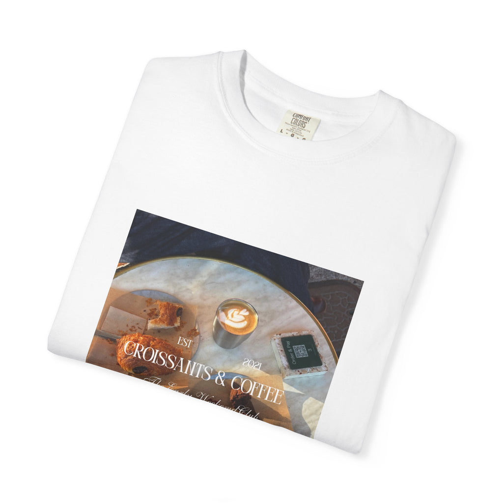 Croissants & Coffee Graphic T-Shirt