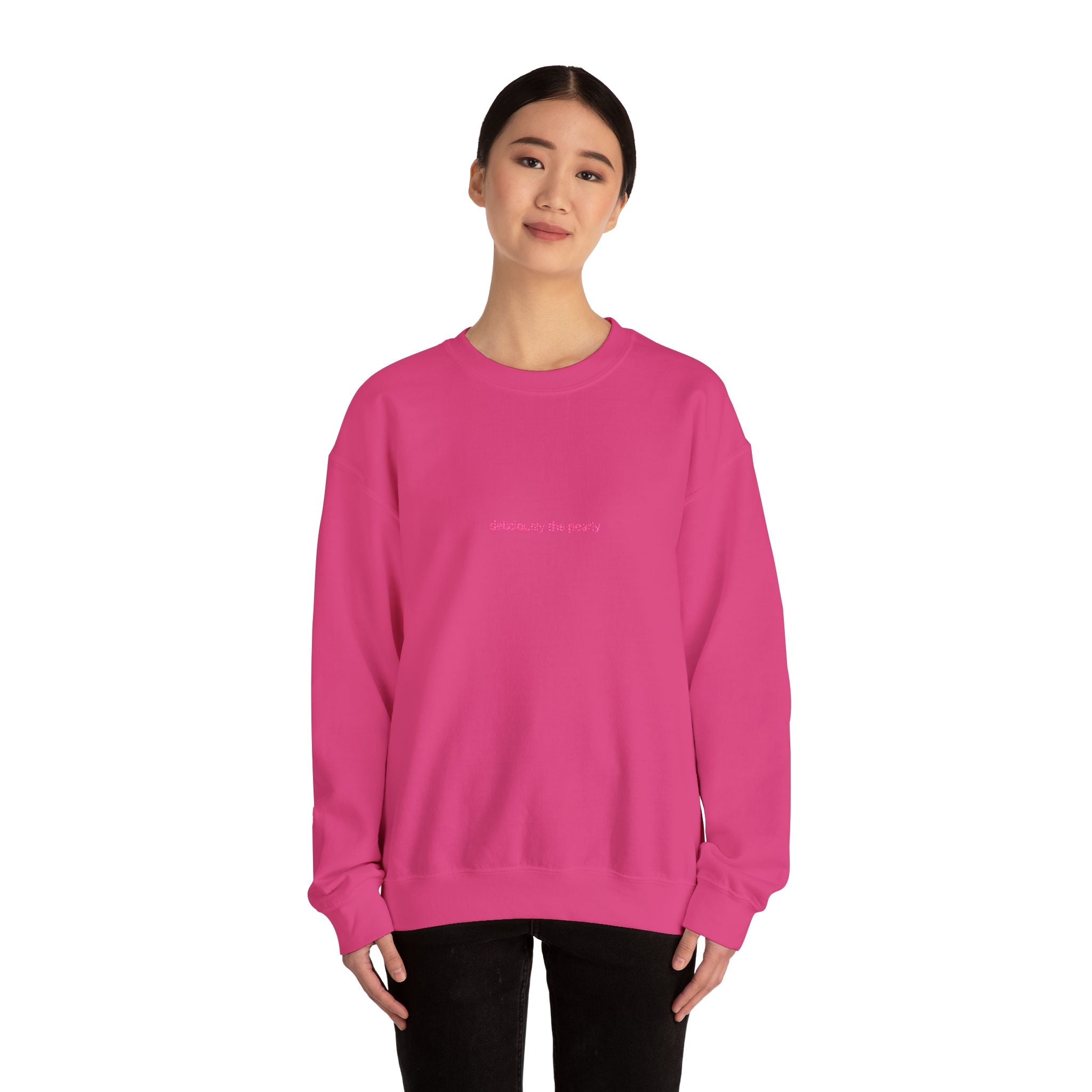 deliciously the pearly - Dutch Sayings - Pink Sweatshirt