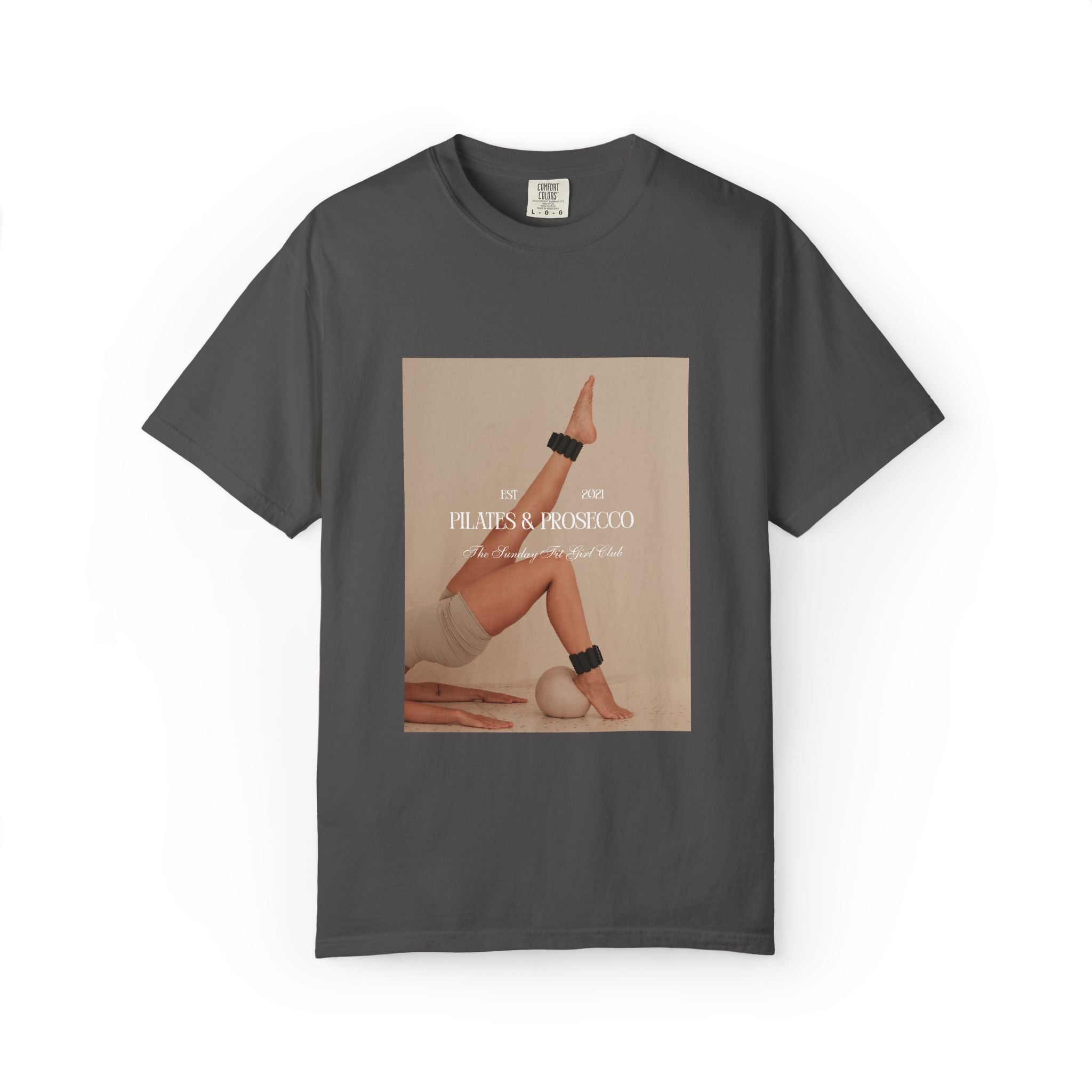 Pilates & Prosecco Graphic T-Shirt